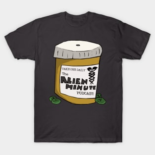 Alien Minute Pill Bottle T-Shirt